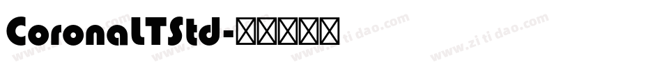 CoronaLTStd字体转换