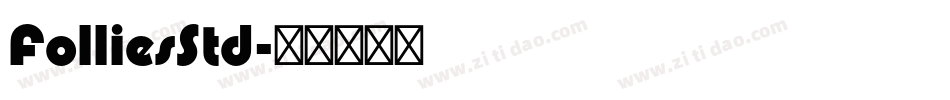FolliesStd字体转换