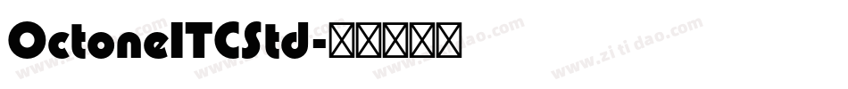 OctoneITCStd字体转换