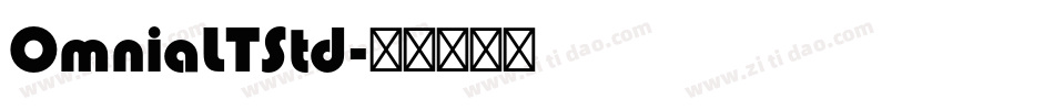 OmniaLTStd字体转换