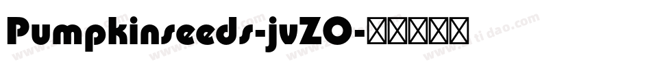 Pumpkinseeds-jvZO字体转换