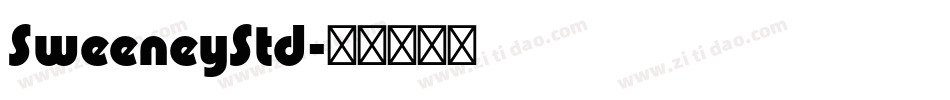 SweeneyStd字体转换