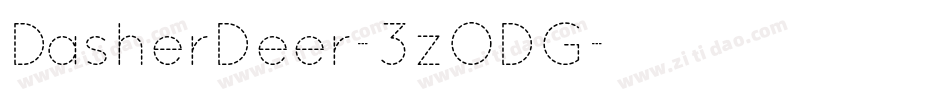 DasherDeer-3zODG字体转换