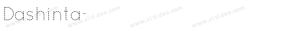 Dashinta字体转换