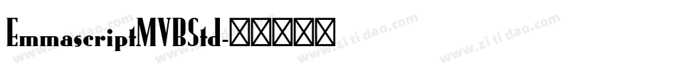 EmmascriptMVBStd字体转换