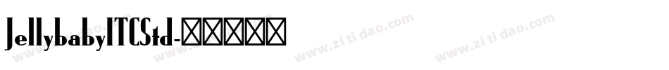 JellybabyITCStd字体转换