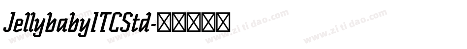 JellybabyITCStd字体转换