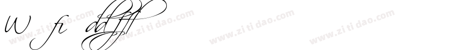 WexfordOakley-Alternates字体转换