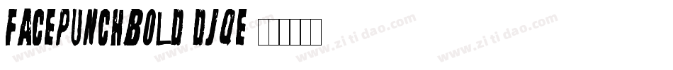 FacepunchBold-DJqE字体转换