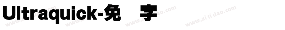 Ultraquick字体转换