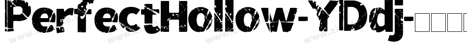 PerfectHollow-YDdj字体转换