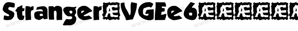 Stranger-VGEe6字体转换