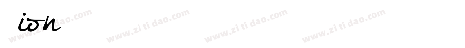 Sion字体转换