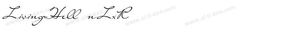 LivingHell-nLxR字体转换
