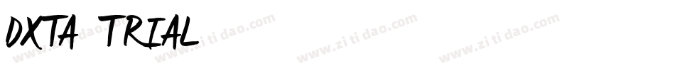 DXTA_TRIAL字体转换