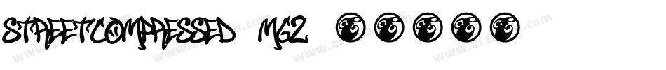 StreetCompressed-mg2字体转换