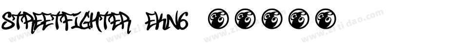 StreetFighter-eKn6字体转换