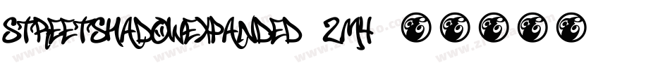 StreetShadowExpanded-zM4字体转换