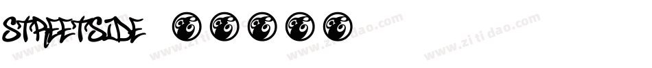 Streetside字体转换