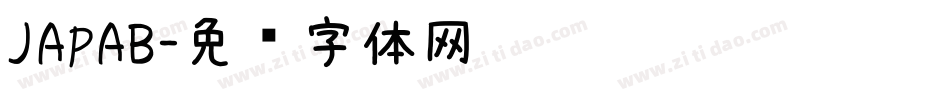 JAPAB字体转换