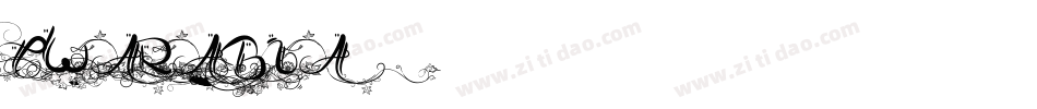CWARABIA字体转换