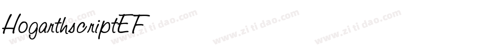 HogarthScriptEF字体转换