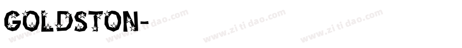GOLDSTON字体转换