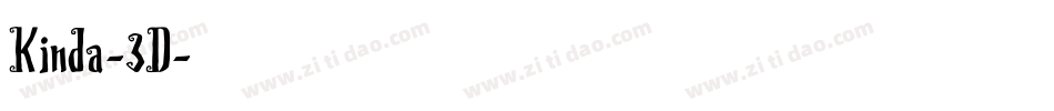 Kinda-3D字体转换