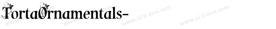 TortaOrnamentals字体转换