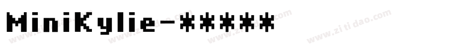 MiniKylie字体转换