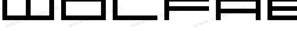 WolfAbstract字体转换