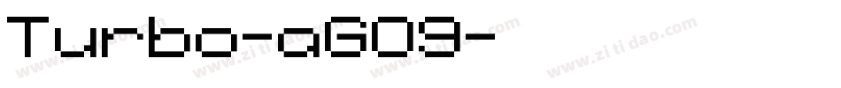 Turbo-aG09字体转换