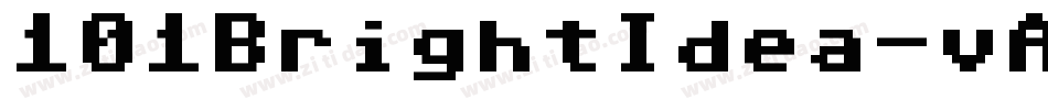 101BrightIdea-vA64字体转换