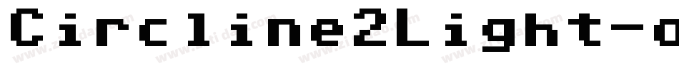 Circline2Light-ov64字体转换