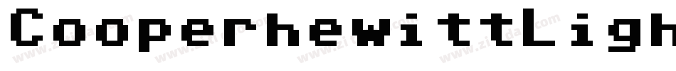 CooperhewittLightitalic-1p64字体转换