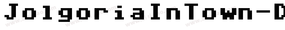 JolgoriaInTown-D64m字体转换