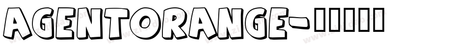 AGENTORANGE字体转换