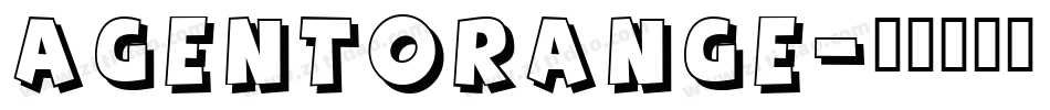 AGENTORANGE字体转换