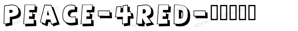 Peace-4ReD字体转换