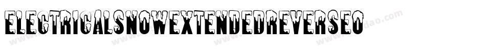 ElectricalSnowExtendedReverseoblique-noDO字体转换
