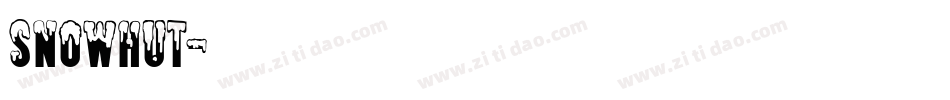 Snowhut字体转换