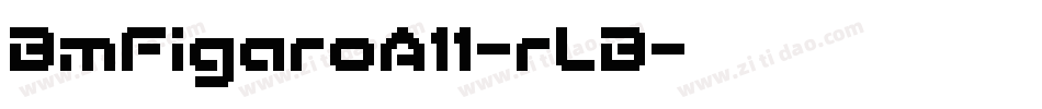 BmFigaroA11-rLB字体转换