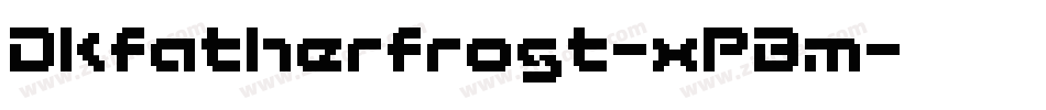 Dkfatherfrost-xPBm字体转换