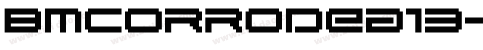 BmCorrodeA13-lvw字体转换