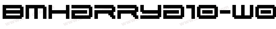 BmHarryA10-w06字体转换