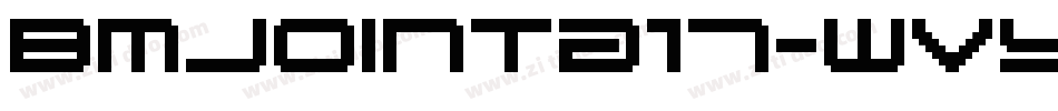 BmJointA17-WvY字体转换