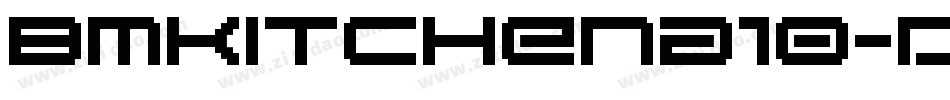 BmKitchenA10-dRZ字体转换