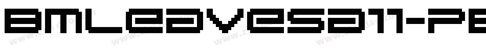 BmLeavesA11-PB7字体转换