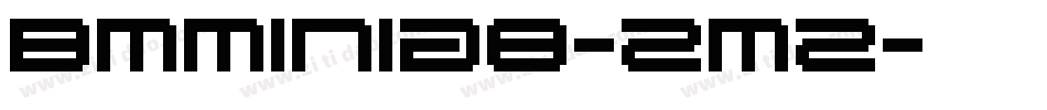 BmMiniA8-ZmZ字体转换