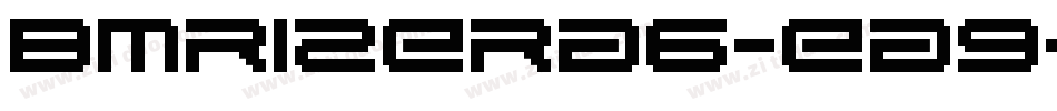 BmRizerA6-EA9字体转换